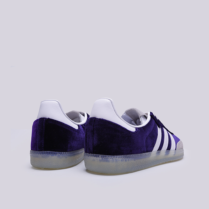  фиолетовые кроссовки adidas Samba OG DB3011 - цена, описание, фото 4